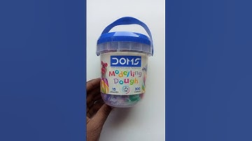 DOMS MODELLING CLAY 15 SHADES WITH BUCKET