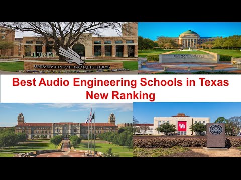 Best Audio Engineering Schools In Texas