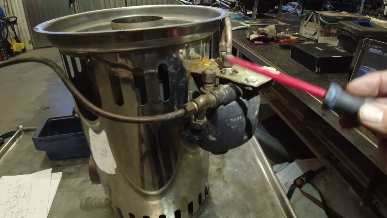 glembring/reflex heater dismantled and cleaned