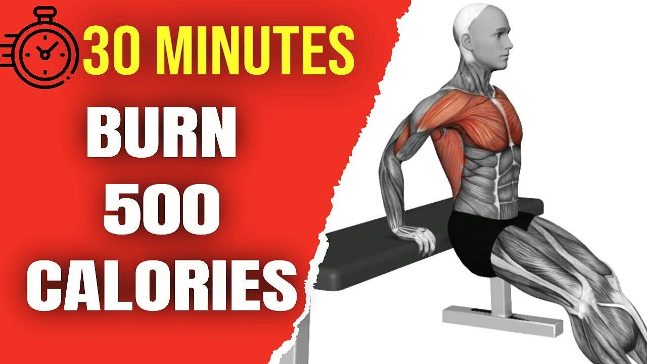Burn 500 Calories with this 30 Min Cardio HIIT Workout NO EQUIPMENT ...