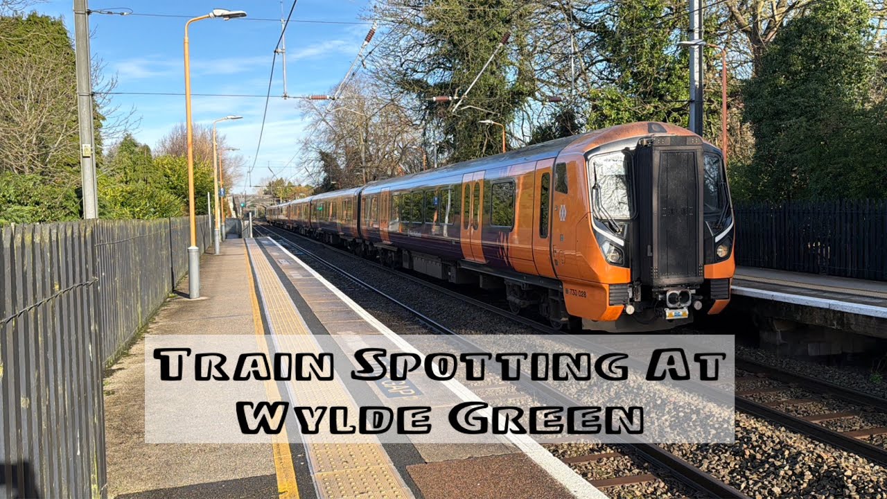 Train Spotting at Wylde Green