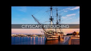Cityscape retouching (frigate) - Ретушь городского пейзажа (фрегат)