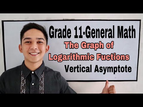 Video: Paano mo i-graph ang mga logarithmic function?