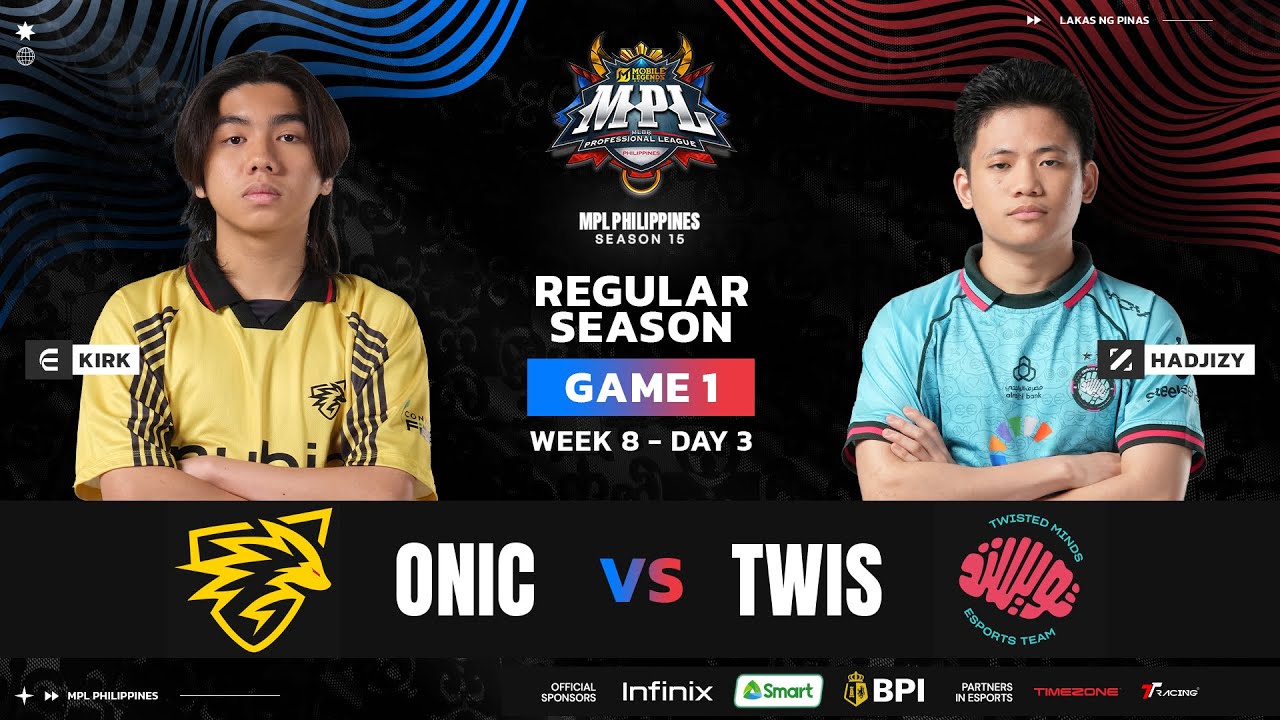 MPL PH S15 - W8D3 - ONIC VS TWIS GAME 1