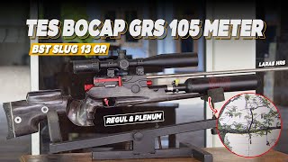 TES LONG RANGE 105 METER BOCAP GRS FULL UPGRADE !! PROMO SENAPAN ANGIN PCP BOCAP GRS TERBARU 2025