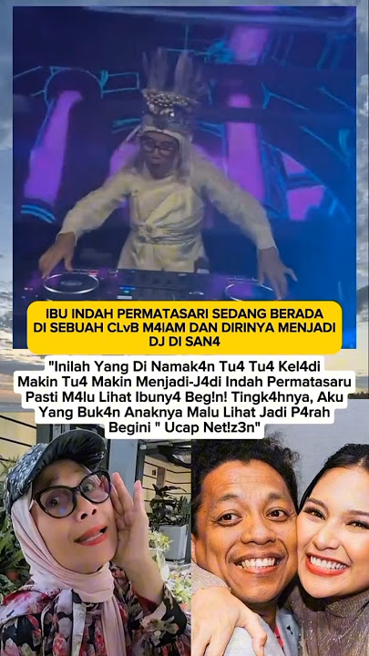 The beautiful mother of Permatasari is getting older and becoming more beautiful #indahpermatasar...