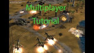 Command and conquer Generals multiplayer tutorial - any windows