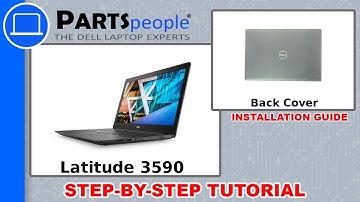 Dell Latitude  3590 (P75F001) Back Cover How-To Video Tutorial
