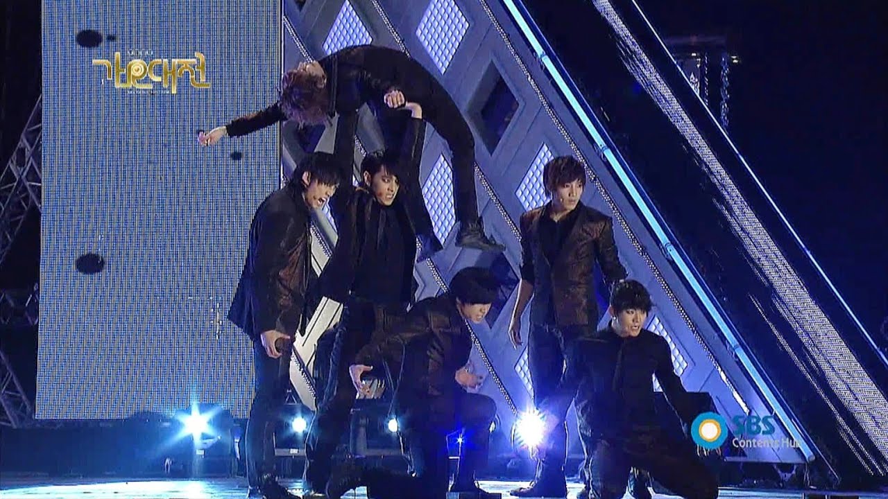 [2PM] 2009 가요대전 Heartbeat 멀티앵글 (=짐승돌의 표본)