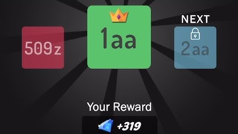 1aa Tile : Playing X2 Blocks like a Pro | Road to Infinity