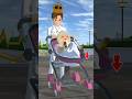 Pangeran Yuta merawat bayi Mio #sakura #sakuraschoolsimulator #sss #fyp