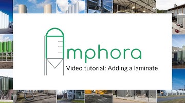Amphora Video Tutorial 2: Adding a laminate