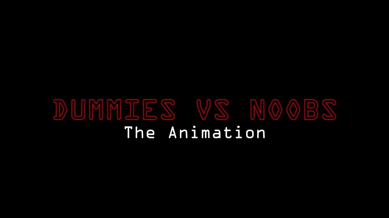 Dummies VS Noobs The Animation Announcement Trailer YouTube