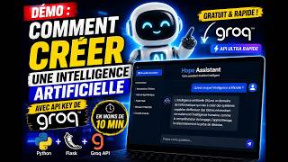 🔥 Créer une Intelligence Artificielle avec Python + API Groq en 10 Minutes | Projet Complet 2026 #ia