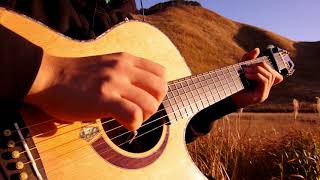 Fields Of Gold - Sting - Solo Acoustic Guitar(Kent Nishimura)