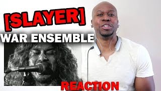 Slayer -War Ensemble (Official Reaction)