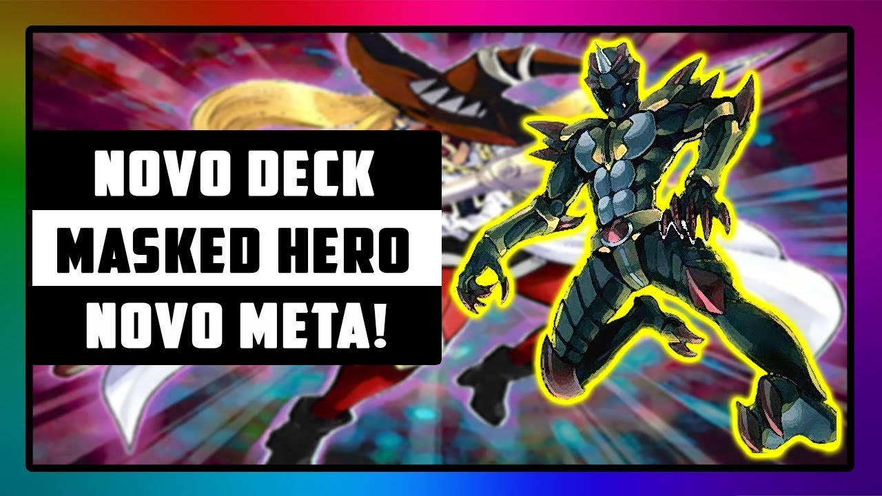 NOVO DECK MASKED HERO NOVO META REI DOS JOGOS IZI YuGiOh