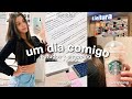 UM DIA COMIGO | rotina de uma estudante + vlog no shopping e comprinhas.