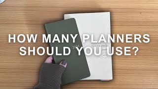 Is ONE Planner Enough?