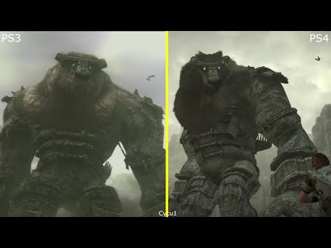 Shadow of the Colossus Remake vs HD Remaster All Cutscenes Comparison