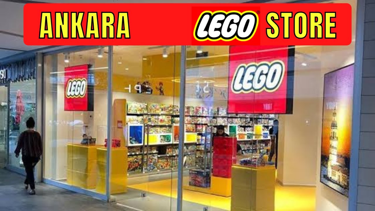 TÜRKİYE'NİN EN BÜYÜK LEGO STORE'U!!! ANKARA ANKAMALL AVM LEGO STORE!