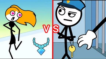 Thief puzzle (help me) 🆚 Maze craze ( run now ) gameplay Android, iOS