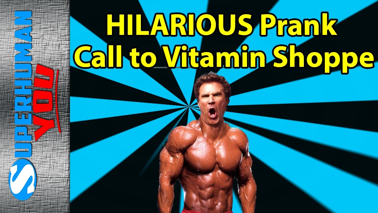 Hilarious Prank Call to Vitamin Shoppe! LOL "Fitness" Humor! YouTube