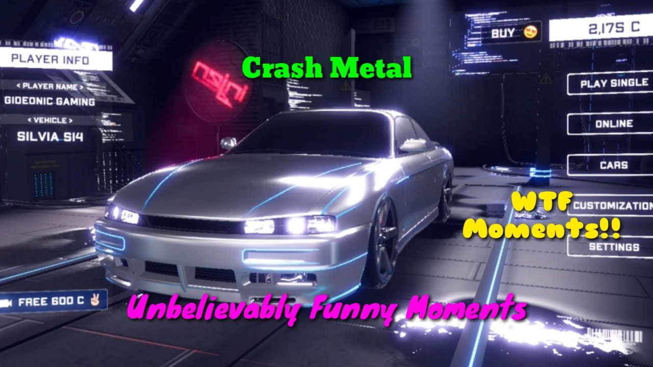 Crash Metal | Unbelievably Funny Moments! CrashMetal.EXE meme. 😆🤣