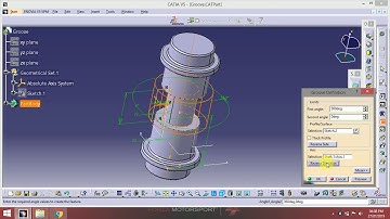 Groove Command in CATIA