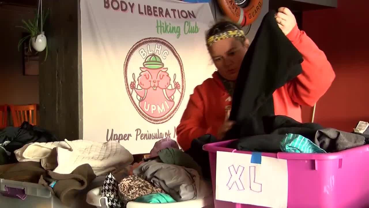 Marquette outdoor nonprofits host plus-size clothing swap event
