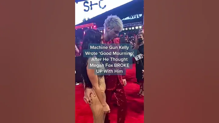 machine gun kelly wrote 「good mourning」 after he thought megan fox broke up with him - 天天要聞