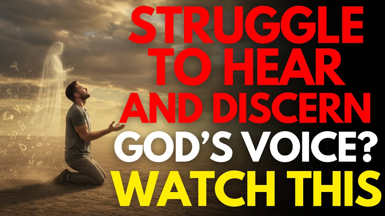 How to discern between your thoughts and God's voice - YouTube
