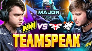 NAVI vs Heroic & Virtus.Pro - CSGO Teamspeak at PGL Major Stockholm 2021