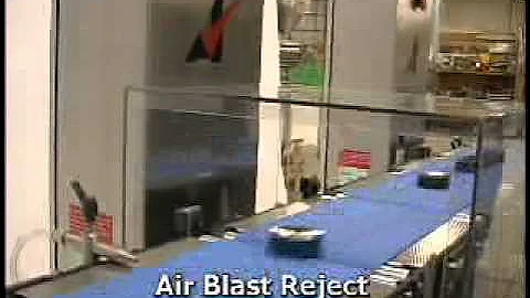 Checkweigher Model PW/12 | Feature: Air Blast Reject | Small Containers