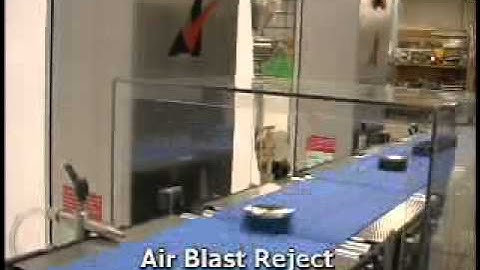 Checkweigher Model PW/12 | Feature: Air Blast Reject | Small Containers