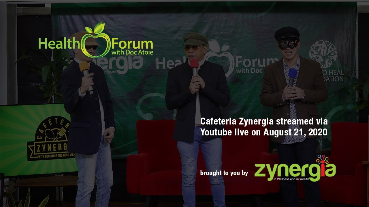 📹〔LIVE〕21 August 2020 | #CafeteriaZynergia with Boss Vic and Doc Atoie