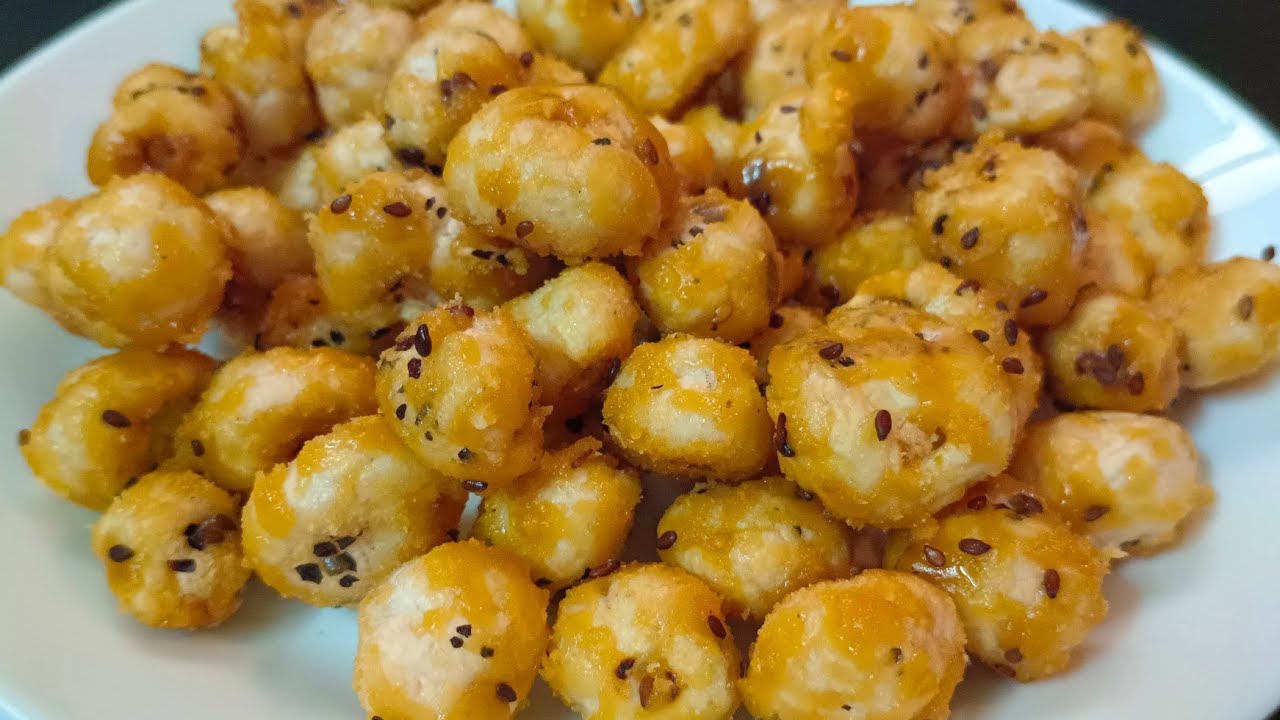 Caramalised Makhana With Sesame Seeds Weight Loss Recipe Caramalised