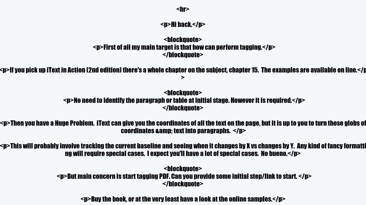 .Net: Create tagged PDF
