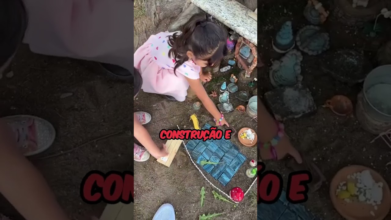 ELA FEZ UMA CASA DE FADAS PARTE 2 #short #fada