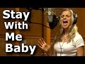 Gabriela Gunčíková Gun Stay With Me Baby Cover Ruby Turner Ken Tamplin Vocal Academy 