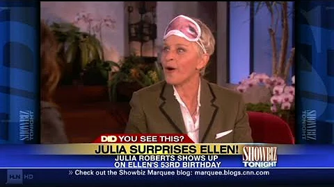 HLN:  Ellen's big birthday surprise