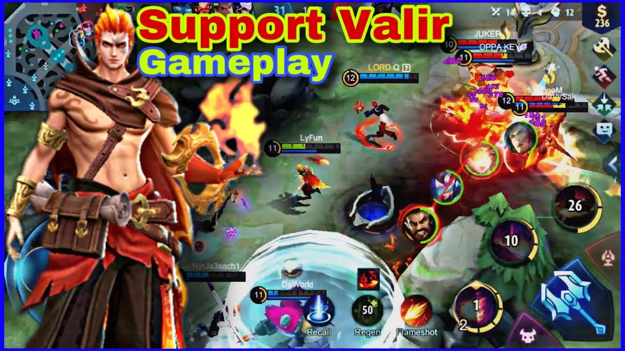 The Best Support Op Insane Damage Valir-Valir GamePlay 2020 | Valir Best Build