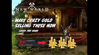 Make Serious GOLD With These NOW - New World Money Guide (1800G Per Hour)