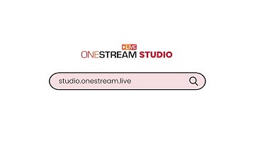 What is OneStream Studio and How to use its Live Streaming Features?