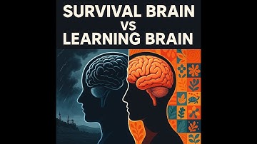 Understanding Trauma| Survival Brain Vs Learning Brain #education #psychology #facts #health #trauma