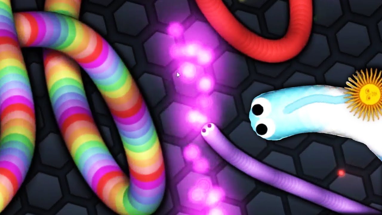 DOES ANYONE REMEMBER THIS GAME? (Slither.io WORLD RECORD RUN)