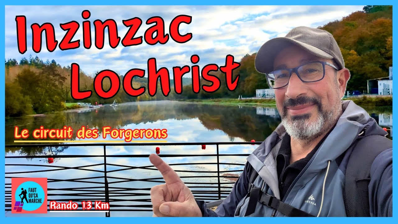 Randonnée en Bretagne. Inzinzac Lochrist .  Le circuit des forgerons. #bretagne #randonnée