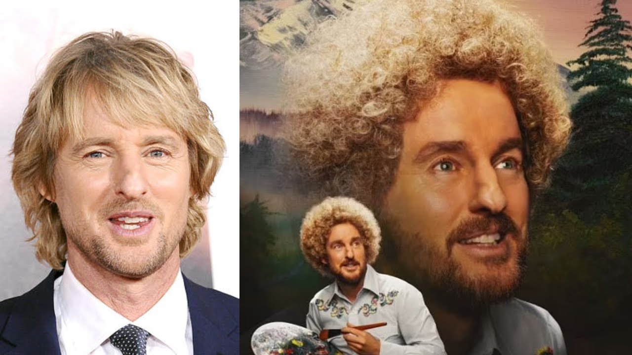 Owen Wilson looks unrecognizable as he sports Bob Rossinspired perm in