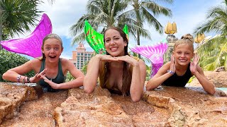 Payton and Jazzy become MERMAIDS in ATLANTIS! Resimi