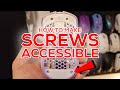How To Make The Screws In Your Mouse Accessible | Open Your Gaming Mouse At Any Time